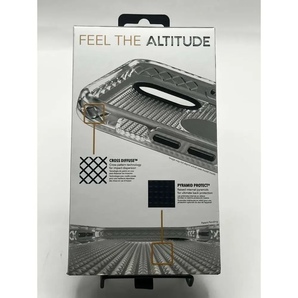 Cellhelmet Altitude X Series Case for Samsung Galaxy S22 Plus Black Shock-Absorb